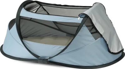 Produktbild von DERYAN BabyBox Campingbett - Babyzelt - Himmelblau
