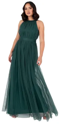Produktbild von Anaya with Love Damen Ladies Maxi Dress for Women Halter Neck Long Sleeveless Be