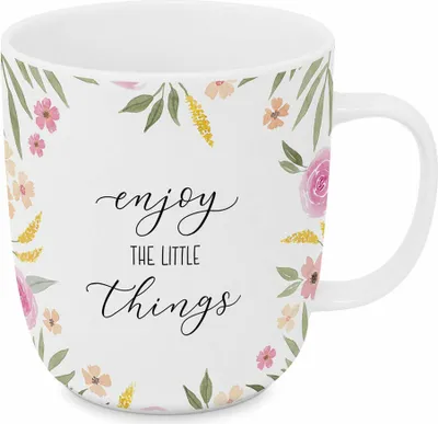 Obrázek produktu pro PPD Enjoy Little Things Mug 2.0 D@H, Henkelbecher, Kaffeetasse, Becher, Tasse, New Bone China, 400 ml, 551343