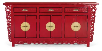 Image de Buffet Ostuni en bois de manguier, 84 cm x 180 cm x 40 cm, Giner y Colomer
