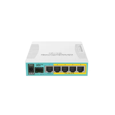 Produktbild von Router Mikrotik hEX PoE 800 Ghz 10/100/1000 Mbps