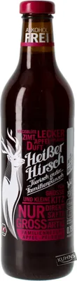 Produktbild von Heißer Hirsch Punschalkoholfrei 0,75l