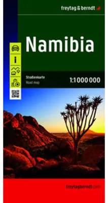 Produktbild von Namibia, Straßenkarte 1:1.000.000, freytag & berndt