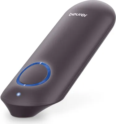 A product shot of a handheld device.