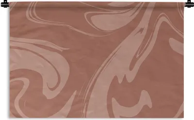 Produktbild von MuchoWow® Wandteppich Wandbehang Marmor - Braun - Schokolade 90x60 cm Tapisserie Dekoration Wandtuch - Wandskulpturen - Bildteppich