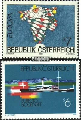 Produktbild von Briefmarken Österreich 1993 Mi 2095,2096 (kompl.Ausg.) gestempelt Sondermarken