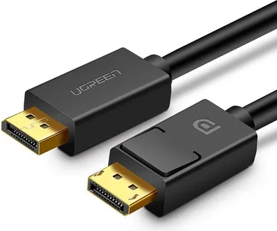 Zdjęcie produktu dla Kabel przewód DisplayPort HDR 3D 4K 1m czarny