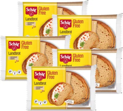 Produktbild von Schär Meisterbrot Landbrot geschnitten, glutenfrei, 5 x 275 g