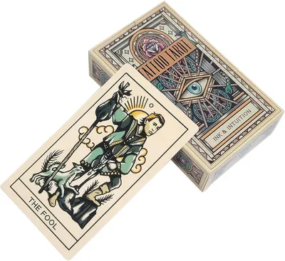 Productafbeelding van Tarotkaarten - Tarotdek - Heksentarot - Waarzeggerij speelgoed voor beginners - Holografische tarotkaarten