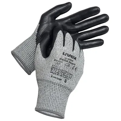 Produktbild von uvex Schutzhandschuh unidur 6659 foam grau Gr. 10
