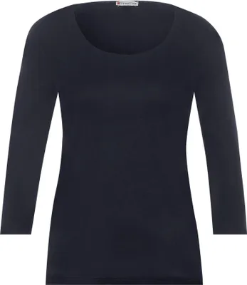 Produktbild von Street One Rundkragen Langarmshirt