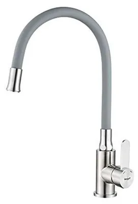 Produktbild von M22119-9 Küchenarmatur – 360° schwenkbar, grau, flexibler Silikonschlauch