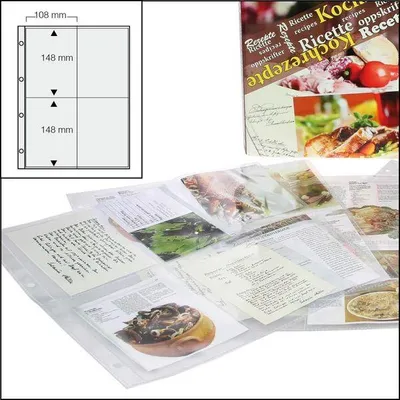 Produktbild von SAFE 5474 15 Ersatzblätter 4 Fächer 148x108 mm