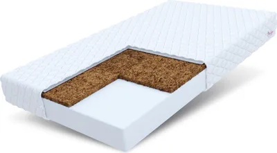 Produktbild von Matratze 100x200 cm CARINI H3 H4 Kaltschaum Kokos Höhe ca. 11 cm mit waschbarem Bezug Premium Jersey