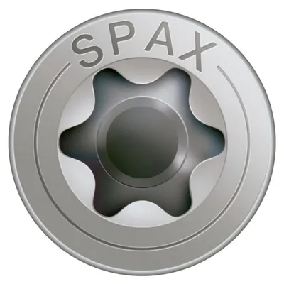 Obrázok produktu pre SPAX® 0197000500603 SPAX® Universalschrauben T20 Senkkopf Edelstahl A2 0197000500603 5 mm x 60 mm, 100 St.