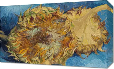 Obrázek produktu pro 50 x 30 cm Slunečnice, Van Gogh Vintage do salonu