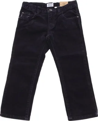 Obrázek produktu pro 6007R ARMANI JUNIOR manšestrové kalhoty dětské modré kalhoty