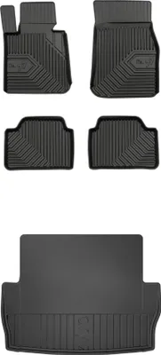 Produktbild von FROGUM Gummimatten Auto Fußmatten + Kofferraummatte für BMW 1er F20 2011-2019