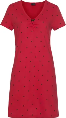 Produktbild von Vivance Dreams Nachthemd rot Größe 44/46
