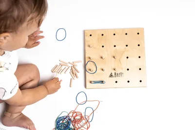 Obrázek produktu pro BaaVi Geoboard - motorická hra