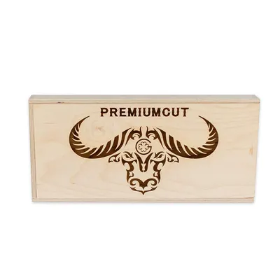 Produktbild von Giesser Messer 30cm PremiumCut Thujaholz Chefs No 1 Tree of life Kochmesser BBQ Grill