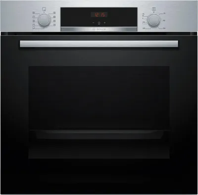 Produktbild von Bosch Serie 4 HBA534ES3 Backofen 71 l 3400 W Schwarz Edelstahl