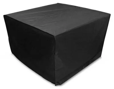 Immagine prodotto di Copertura protettiva per mobili da giardino, impermeabile, in tessuto Oxford 420D, dimensioni 130x130x71 cm, colore nero