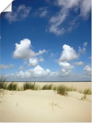 Produktbild von ARTland Poster Dünenlandschaft II Größe: 45x60 cm