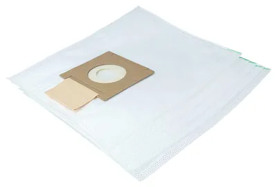 Produktbild von vhbw 5x Staubbeutel kompatibel mit White And Brown AT 1400 E, 1200, 1202 E, 2150 Staubsauger - 32,7cm x 27,3cm Weiß