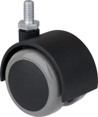 Obrázek produktu pro Walteco Nábytkové kolečko s čepem M8, průměr  50 mm, nosnost 50 kg Množství: 1 ks