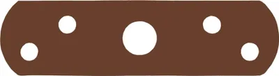 Produktbild von BASI - Zusatz-Distanzplatten-Set Braun - optional für FS 500 (1100-0060 & 1100-0061) - 1100-0063