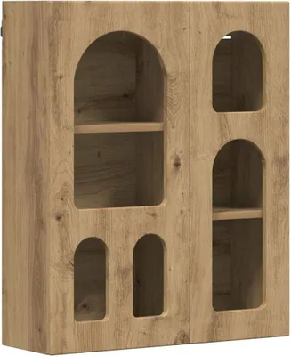 Obrázek produktu pro vidaXL Artisan dubová nástěnná skříňka 59 x 20 x 71,5 cm Materiál na bázi dřeva