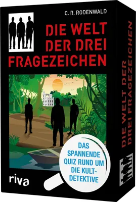 Produktbild von Die Welt der Drei Fragezeichen - Das spannende Quiz rund um die Kultdetektive