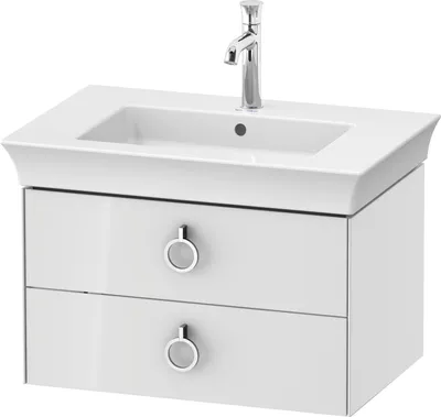 Produktbild von DURAVIT WT435108585 WTU wandh. White Tulip,2 Schk.,mit