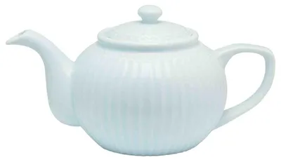 Image de Greengate Théière ALICE Bleu clair Pot 1 L Everyday Vaisselle Teapot PALE BLUE