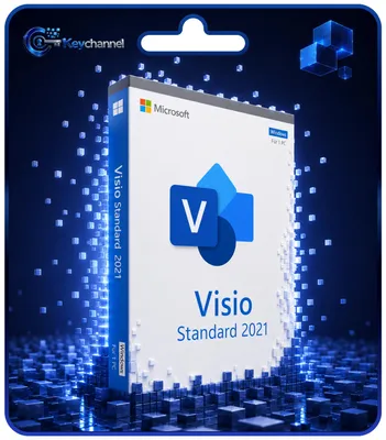 Zdjęcie produktu dla Microsoft Visio 2021 Standard - pełna wersja, licencja wieczysta
