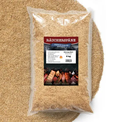 Produktbild von Räuchermehl aus Buche 5 Kg - Körnung 0,4-1,0mm