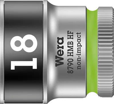 Produktbild von WERA 8790 HMB HF Steckschlüsseleinsatz SW 18 Stahl 23,5 mm