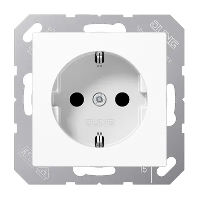 Produktbild von Jung SCHUKO Steckdose A 1521 WW A1521WW