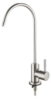 Productafbeelding van Osmosewaterkraan voor waterfilter, 1/4 inch, geborsteld roestvrij staal, 360° draaibaar