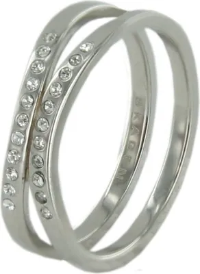Produktbild von Skagen Damen Ring silber Zyrkonia JRSS027, Größe:S6 (16.5 mm Ø)