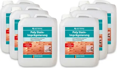 Produktbild von HOTREGA Poly Stein Imprägnierung Steinimprägnierung Imprägniermittel für Natur- & Kunststein 5L