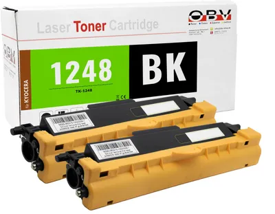 Produktbild von Kyocera TK-1248 kompatibler Toner Schwarz 2er Pack - MA2001 MA2001w PA2001