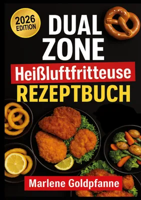 Produktbild von DUAL ZONE Heißluftfritteuse Rezeptbuch
