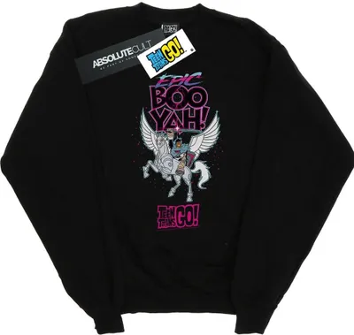 Produktbild von DC Comics - "Teen Titans Go Epic Boo Yah" Sweatshirt für Herren BI47432 (XL) (Schwarz)