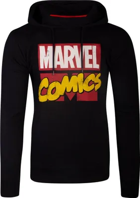 Produktbild von Marvel Comics Kapuzenjacke - Marvel Comics Logo (schwarz) L
