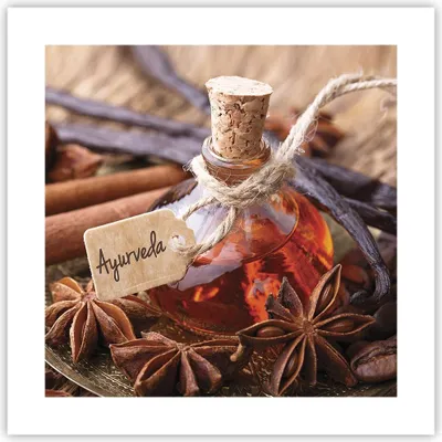 Produktbild von Poster - Poster ohne Rahmen - Ayurwenda Anis Vanille - 40x40 cm - Wand Bild - Wanddeko - Wandbilder - Kunstposter - Wandposter - Bilder - Kunstdruck - Wanddekoration - Wandbild - P2XAC40x40-4182