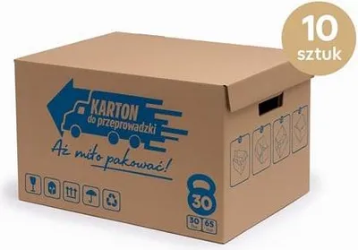 Zdjęcie produktu dla Karton przeprowadzkowy mocny i wytrzymały 460x330x290mm - 10 sztuk