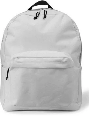 Produktbild von Rucksack Basic | 33 x 41 x 19 cm - Farbe: White - Größe: 33 x 41 x 19 cm