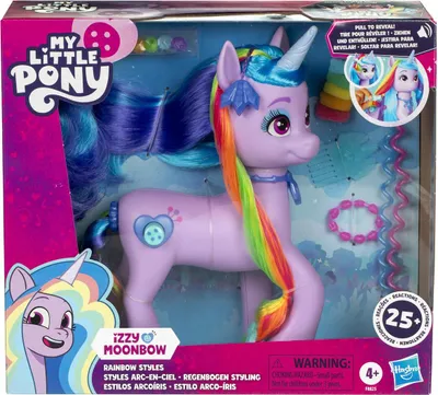 Immagine prodotto di My Little Pony - Izzy Moonbow pony con capelli arcobaleno
